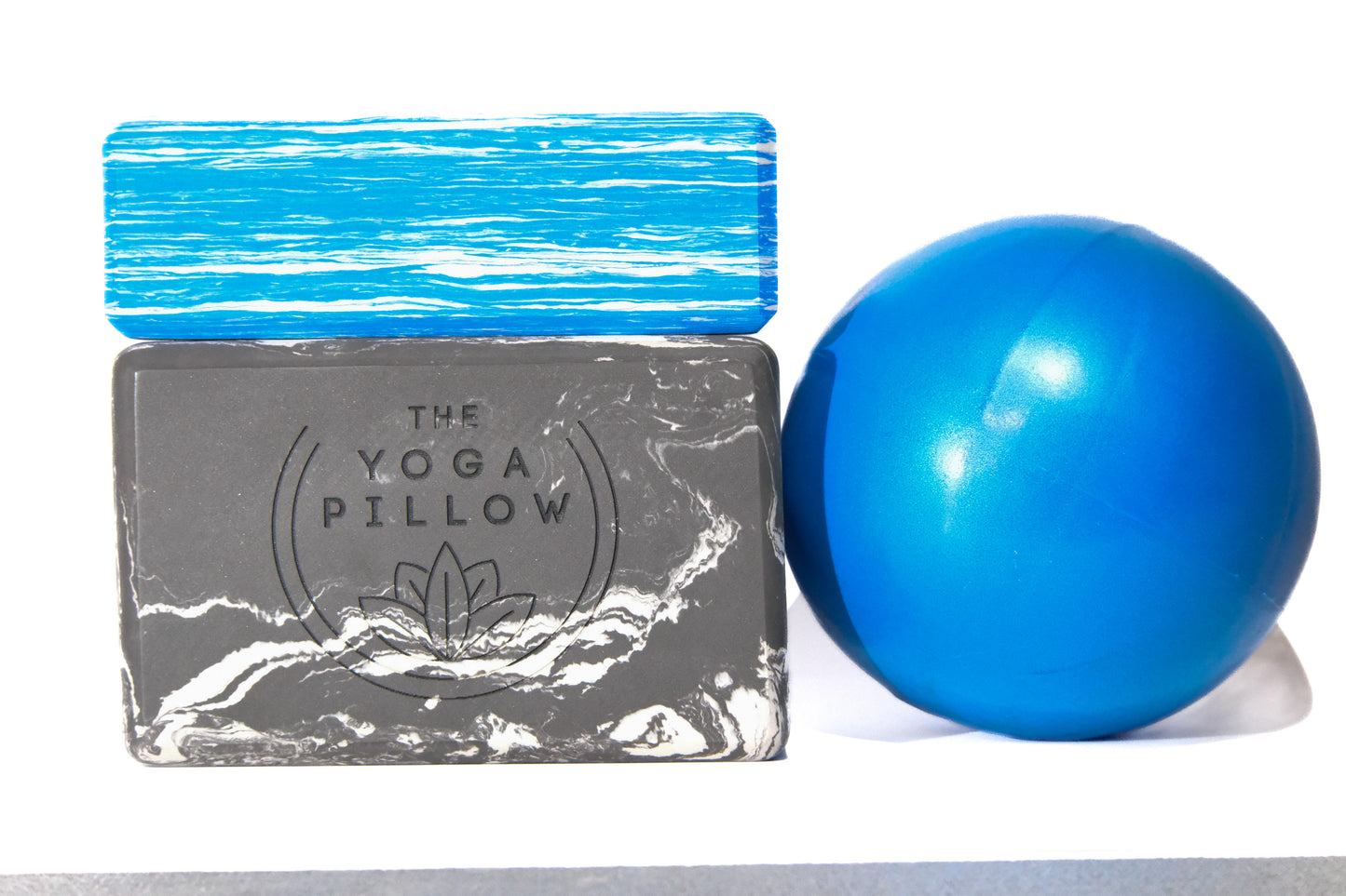 OceanFoam Yoga Block in Marble Mist