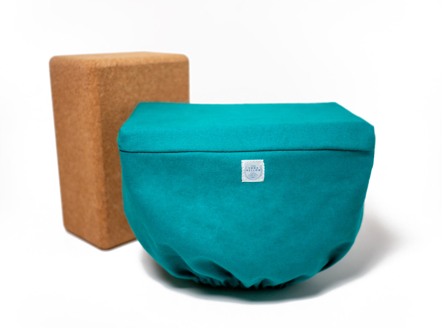 The Yoga Pillow in Sea Glass Teal
