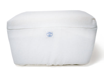 The Yoga Pillow in White Coral