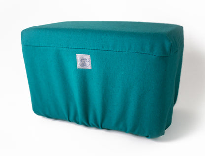 The Yoga Pillow in Sea Glass Teal